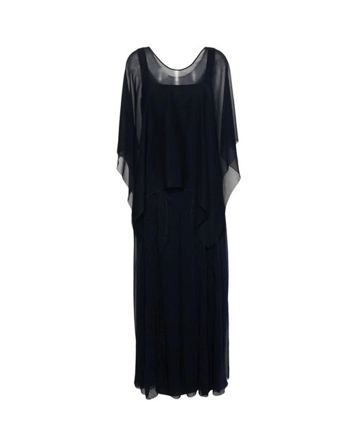 Alberta Ferretti Black Maxi dresses