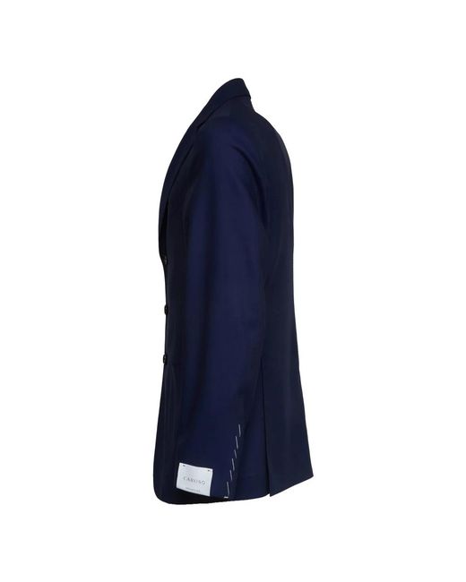 Caruso Blue Blazers for men
