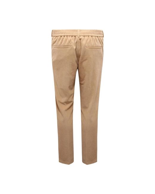 Circolo 1901 Broeken ,Fluwelen Broek Corduroy Koord Model in het Natural voor heren