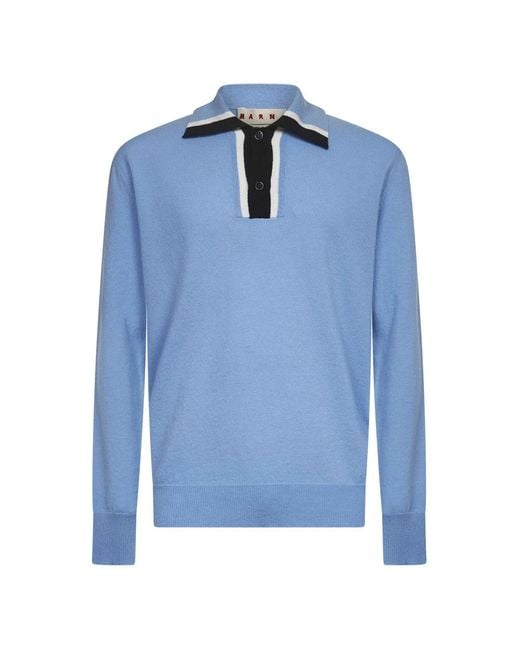 Marni Turtlenecks in het Blue voor heren