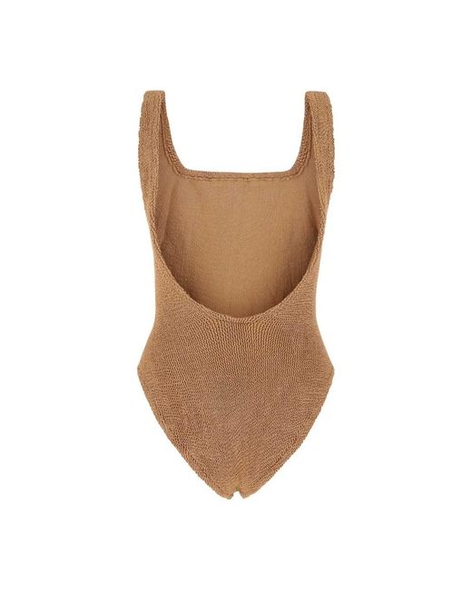 Hunza G Brown One-Piece
