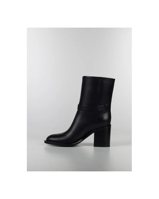 Burberry Black Heeled Boots