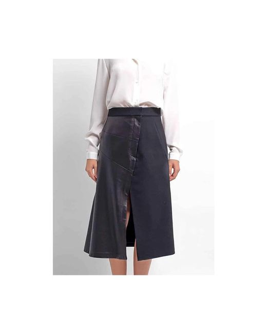 Barbara Bui Midi Skirts in het Blue