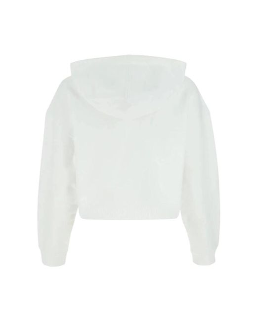 Stella McCartney White Hoodies
