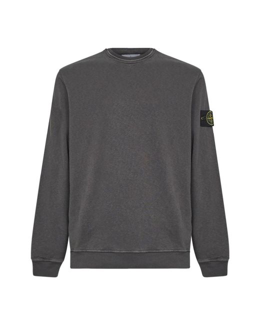 Stone Island Gray Sweatshirts for men