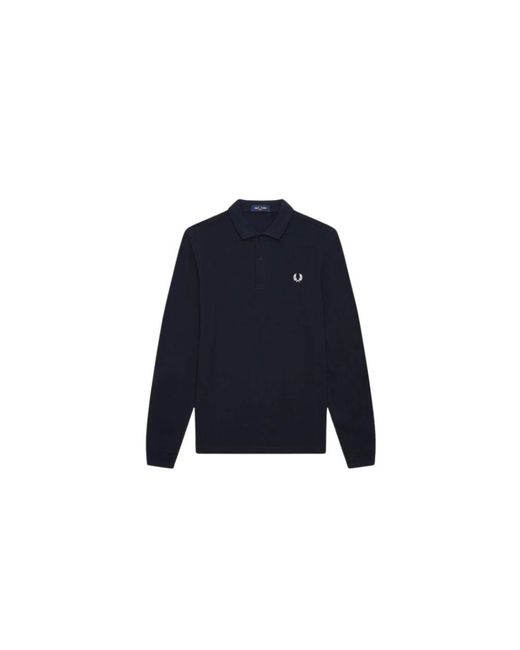 Fred Perry Blue Polo Shirts for men