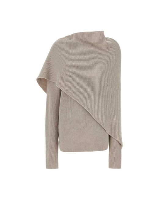 Entire studios Gray Round-Neck Knitwear