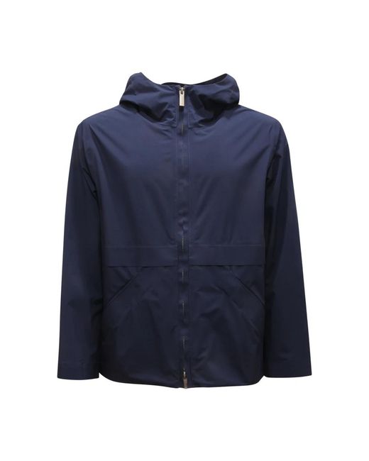 K-Way Blue Rain Jackets for men