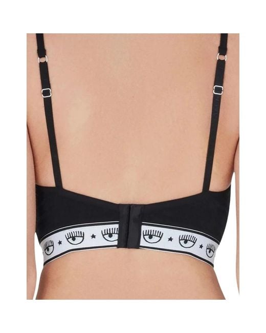 Chiara Ferragni Black Bras