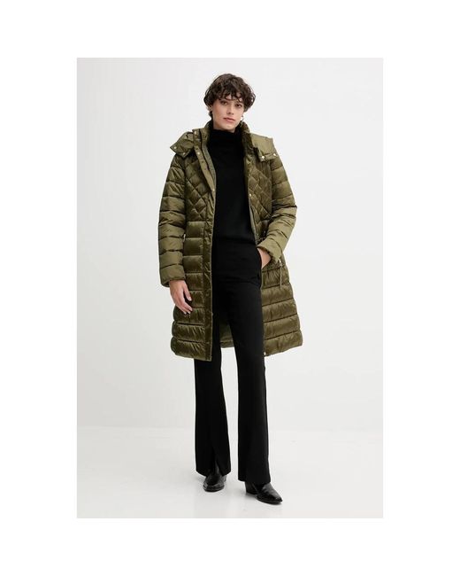 Joop! Constance Quilted Coat in het Green