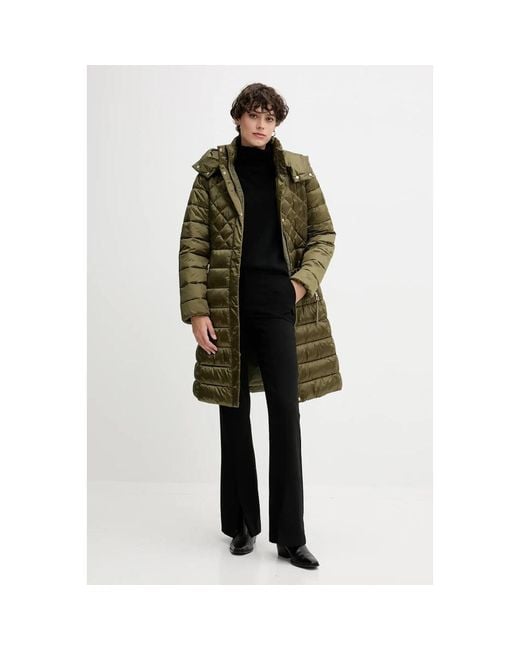 Joop! Constance Quilted Coat in het Green