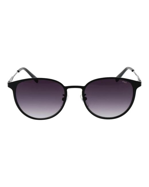 Fila Runde Sonnenbrille Mit Gradienten Gläsern in Black für Herren