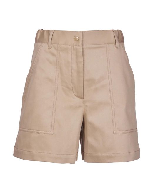 Moncler Natural Short Shorts