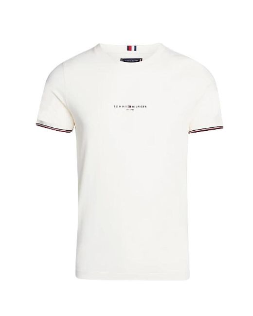 T-Shirts Tommy Hilfiger de hombre de color White