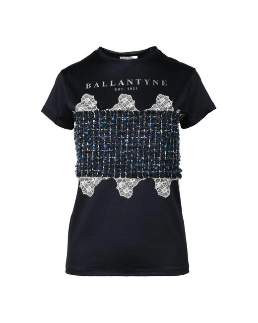 BALLANTYNE 売れ筋商品|||バランタイン Tシャツ トップス レディース Tops Black Ballantyne T-Shirts in Black | Lyst