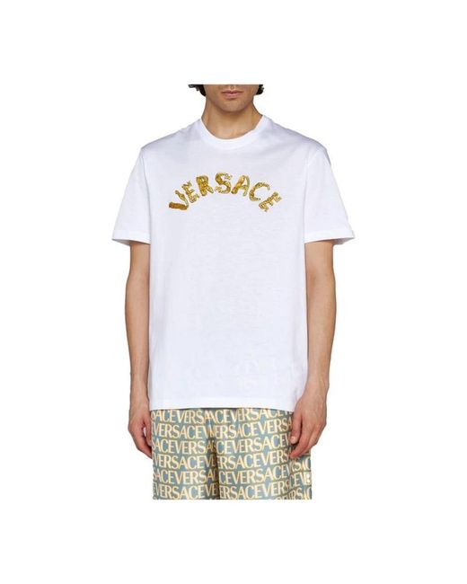 Versace White T-Shirts for men