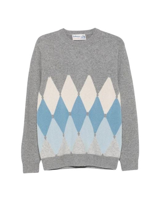 Ballantyne Stylischer pullover in Gray für Herren