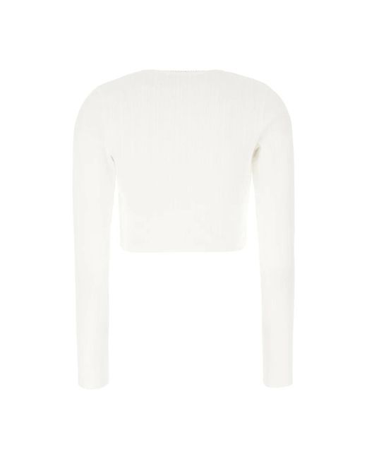 J.W. Anderson White Long Sleeve Tops