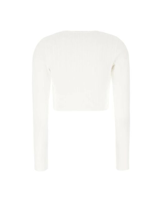 J.W. Anderson White Stilvolle strickkollektion