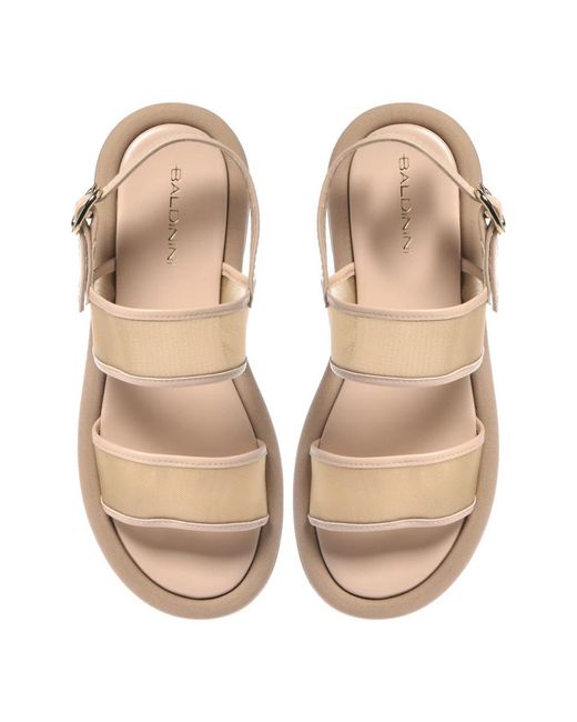 Baldinini Pink Flat Sandals