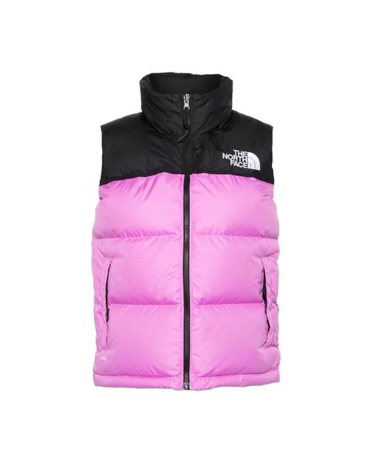 The North Face Pink Vests