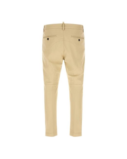 Chinos DSquared² de hombre de color Natural