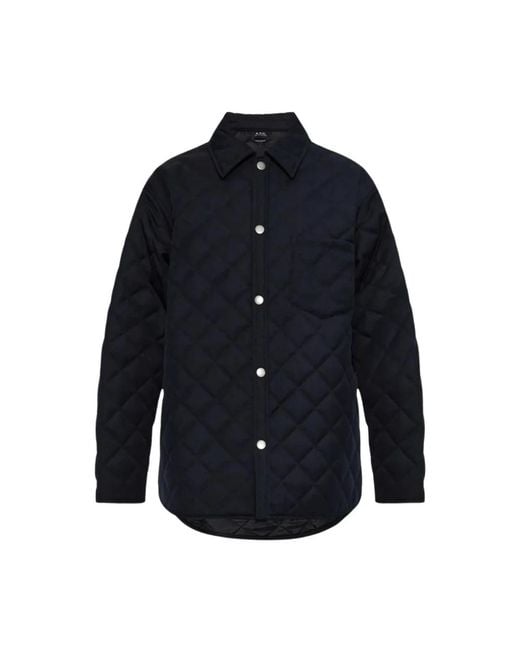 A.P.C. Blue Light Jackets for men