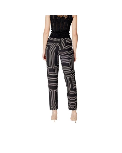 Jacqueline De Yong Black Straight Trousers
