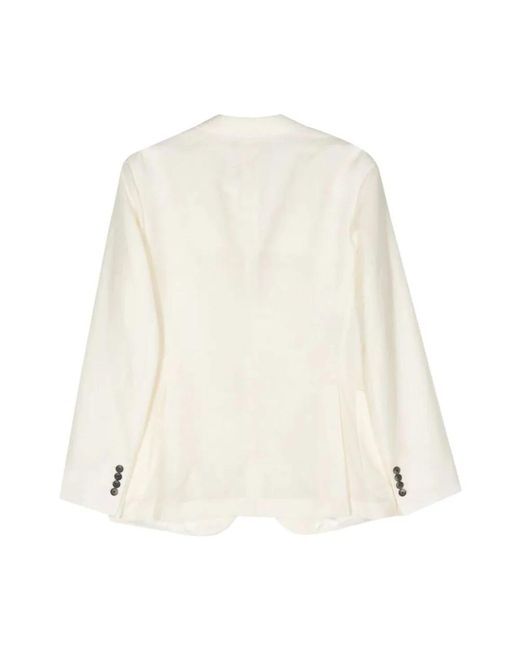 Suits > suit sets > single breasted suits Emporio Armani pour homme en coloris White