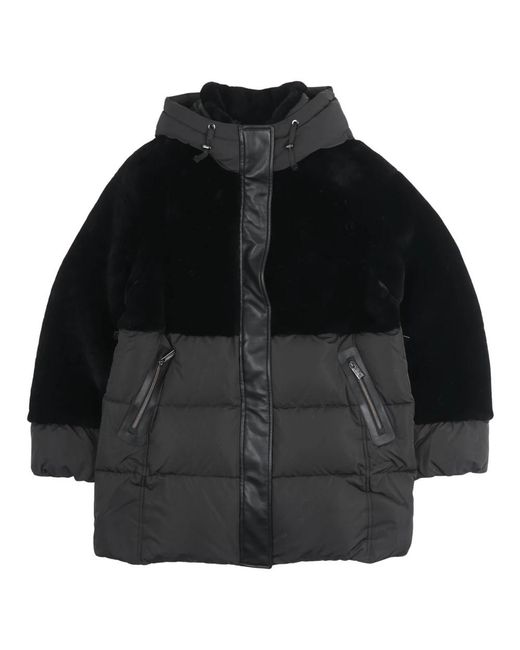 Diego M Black Winter Jackets