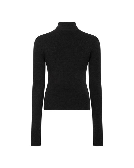 Ganni Black Turtlenecks
