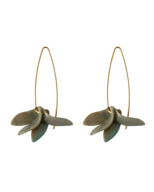 Earrings Malababa de color Green