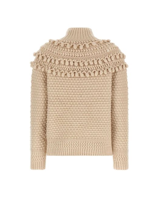 Zimmermann Hypnotic Bauble Sweater in het Natural