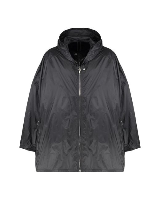 Rick Owens Rain Jackets in het Black voor heren