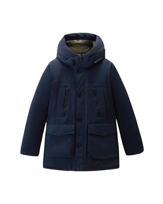Woolrich Winterjassen in het Blue voor heren
