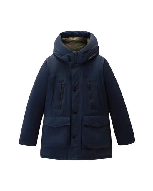 Winter Jackets Woolrich de hombre de color Blue