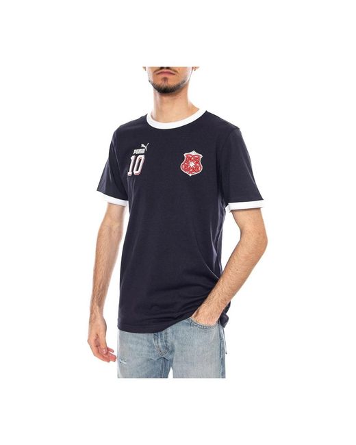 PUMA Future.Archive Tee in het Blue voor heren