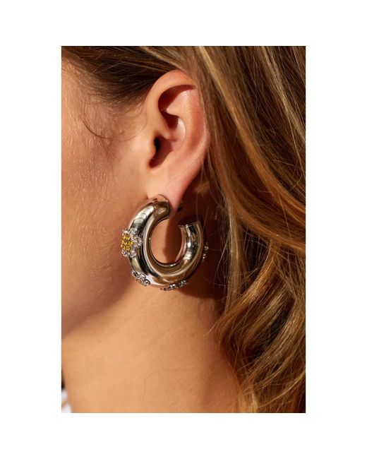 Earrings Marni en coloris Metallic