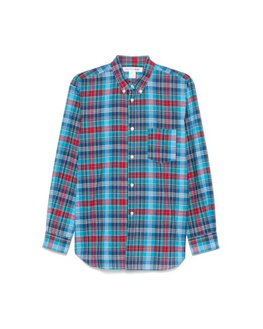 Comme des Garçons Blue Casual Shirts for men