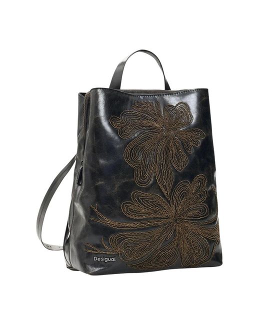 Desigual Black Backpacks