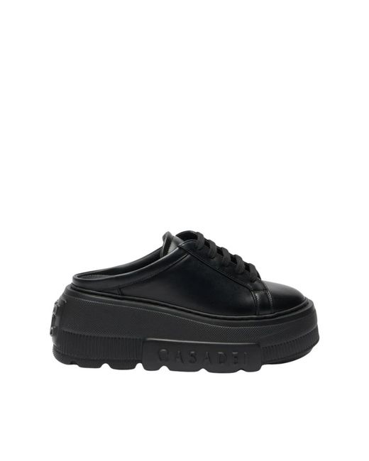 Mules Casadei en coloris Black