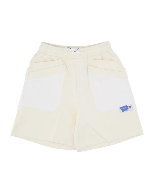 Acupuncture White Casual Shorts for men