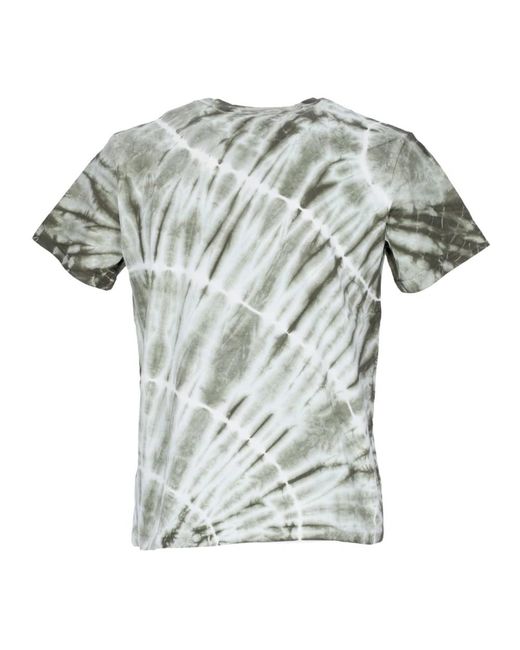 Alpha Industries Tie Dye Tee in het Gray voor heren