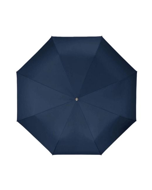 Samsonite Accessoires ,Blauw ,Polyester Compacte Rain Pro Paraplu in het Blue