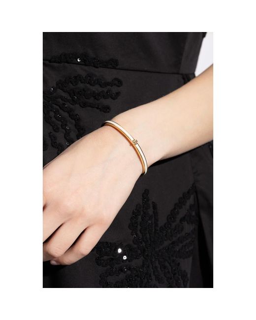 Bracelets Tory Burch de color White