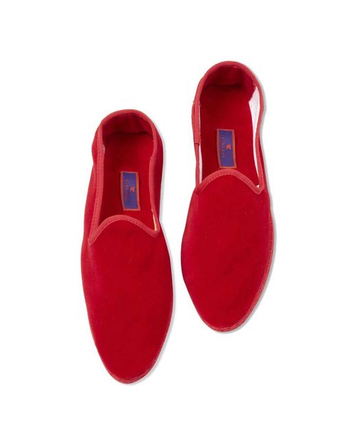 Loafers di Gallo in Red