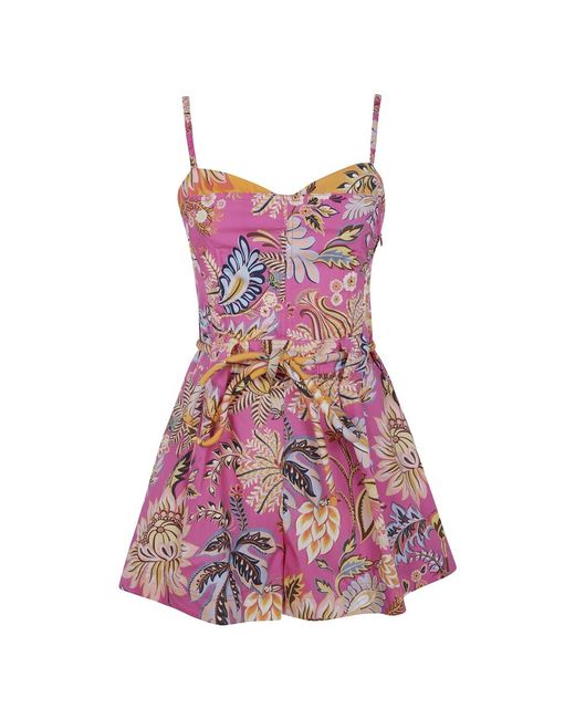 Farm Rio Playsuits in het Purple