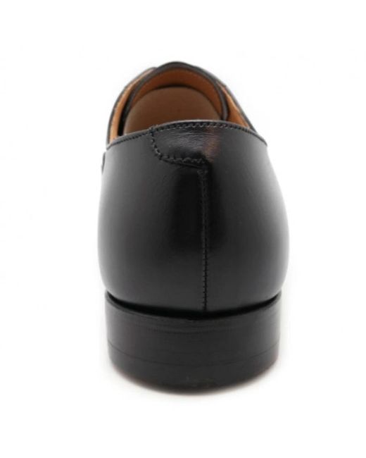 Crockett and Jones Black Dress Shoes for men