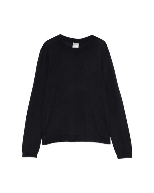 Max Mara Black Round-Neck Knitwear