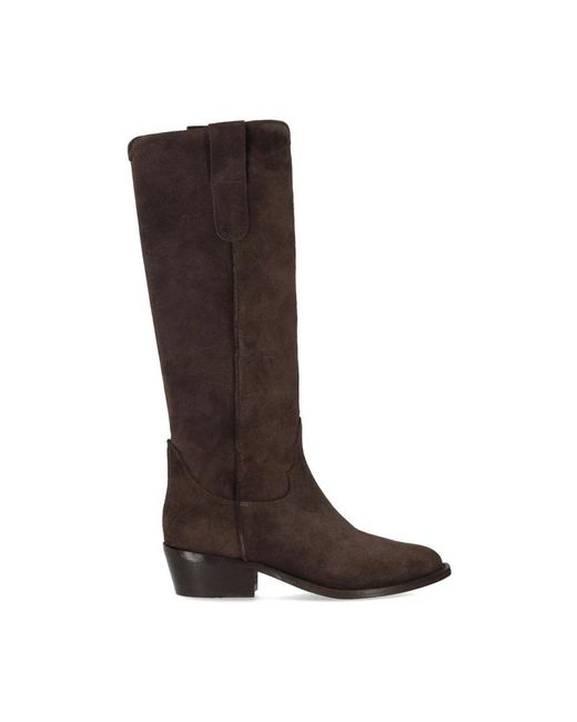 Duccio Del Duca Brown Cowboy & Biker Boots